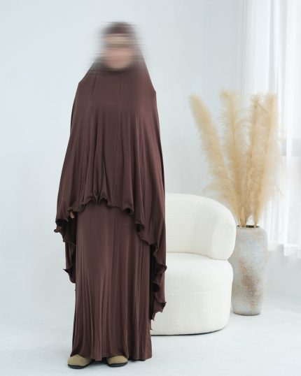 Jersey Two Piece Khimar Set