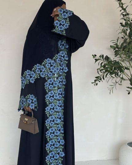Nimah Floral Abaya & Hijab